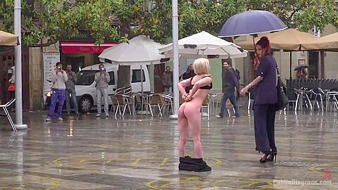 Public Sexual Humiliation Shameless Display