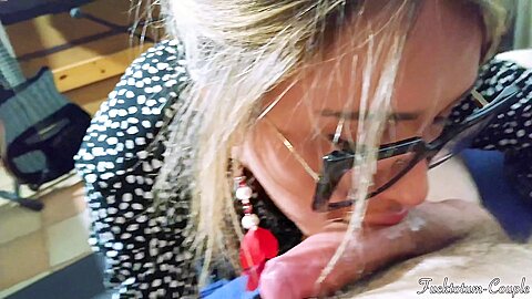 Fucktotum - Pov Glasses Blowjob - First Porn Video - 20