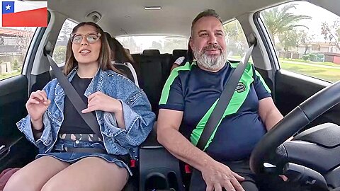 Model Infinitha Hitchhiked In Santiago, Chile And Sucked On The Town Streets