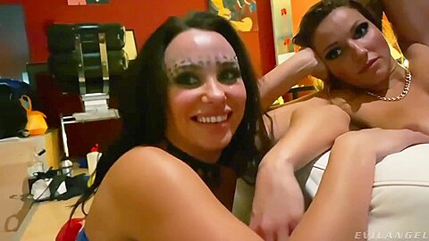 Artistic Sex With Alysa Gap, Jolee Love And Brittany Bardot