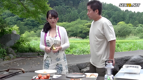 (eng Sub) I Went Camping With My Stepsons Friend – Maika Asai