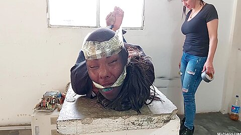 teen 18+ Scammer Fucked Up By Insane Bondage Milf