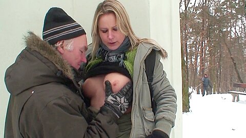 An Outdoors Fuck Is All That She Wants