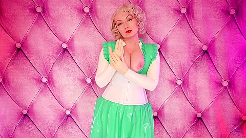 Ärztliche Untersuchung für Sie ... mit Joi - Latex-Gummi-Fetisch-Pin-Up-Milf (Arya Grander)